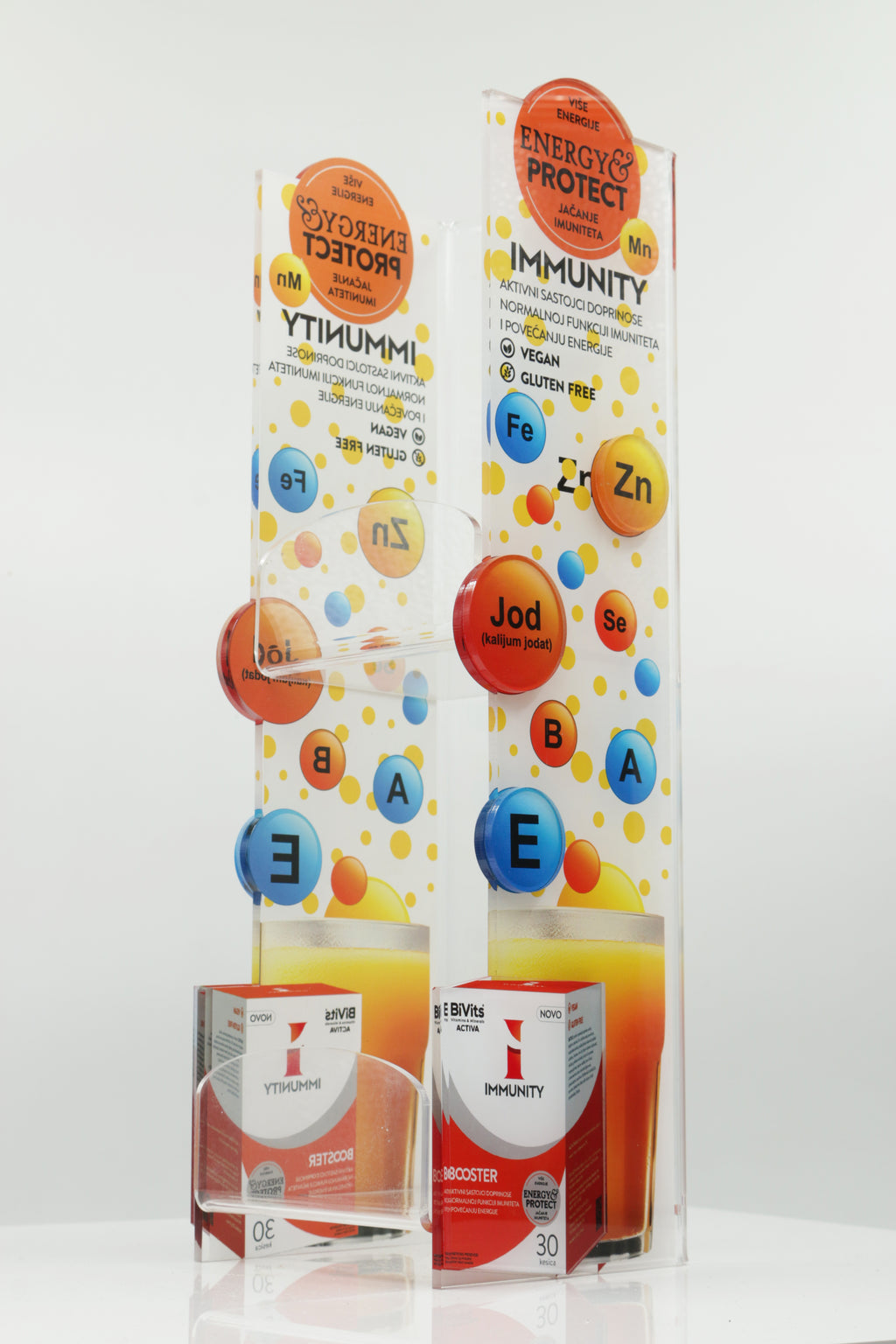 Custom Acrylic Display Stand for Retail, Brand Promotion, Professional Product Showcasing