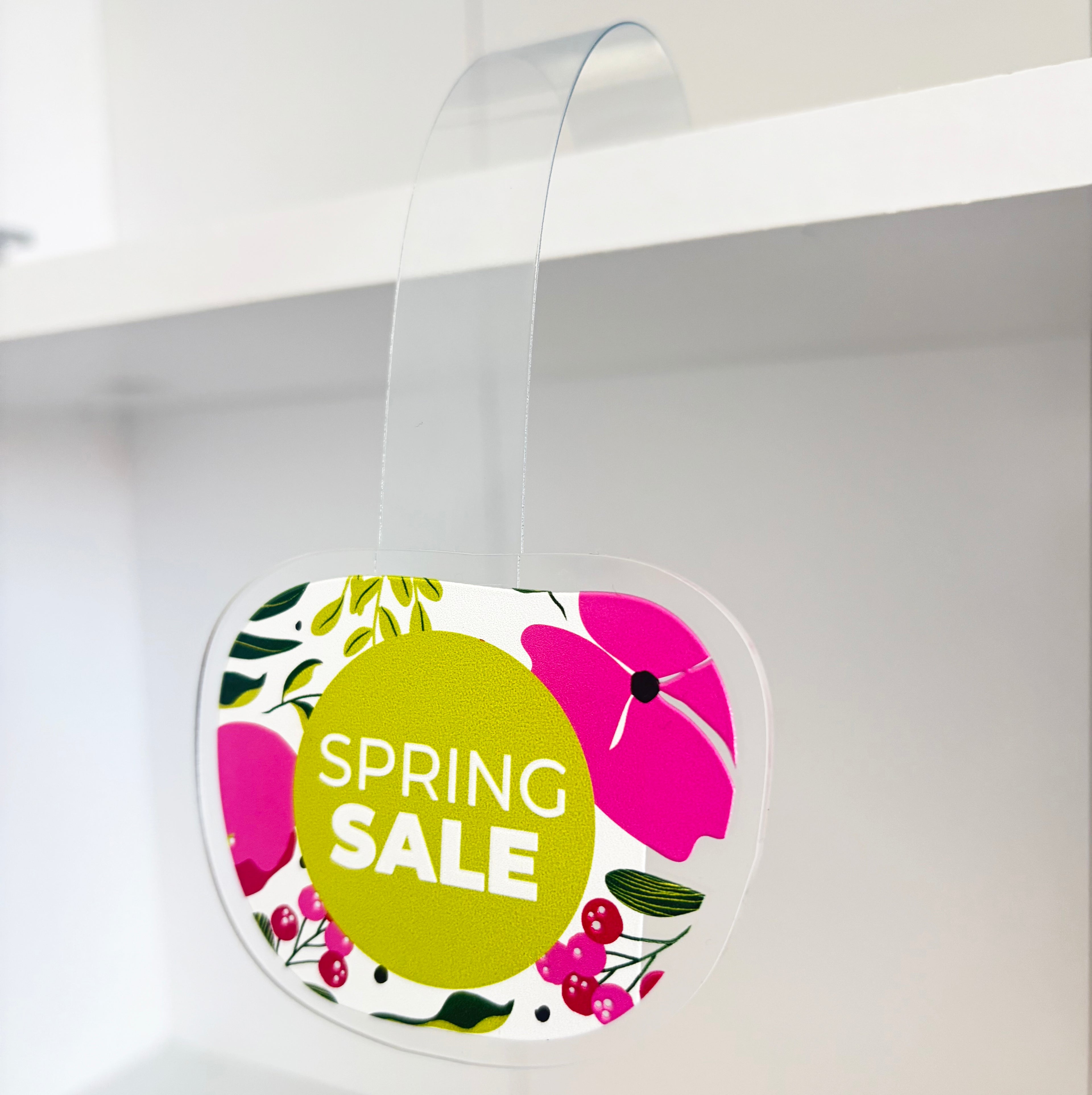 20pcs Shelf Wobbler, Acrylic Sign Super Sale, Retail Display Tag, Custom Acrylic POP Sign, Personalized Store Promotion Tag