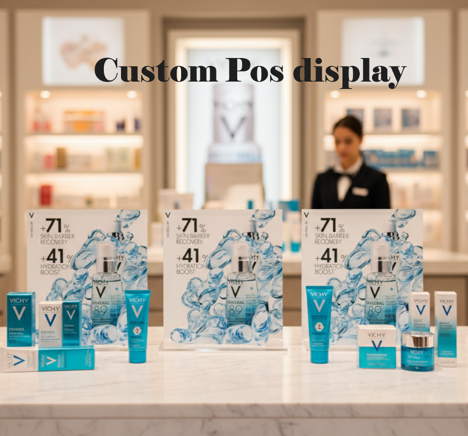 Custom Acrylic Display Stand for Retail, Brand Promotion, Professional Product Showcasing