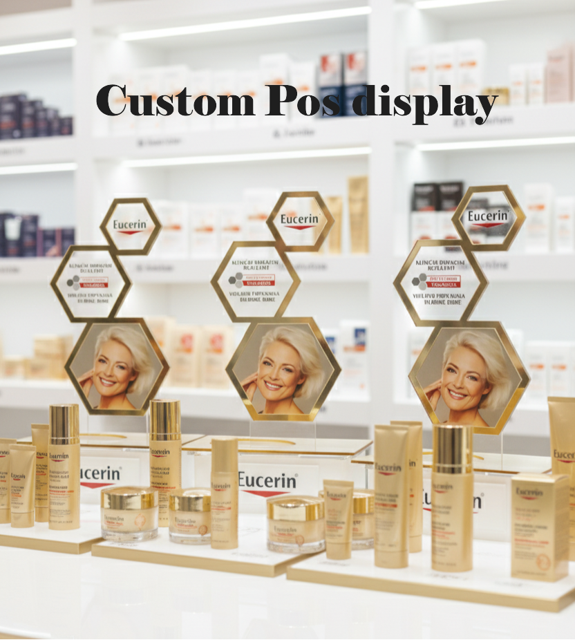 Custom Acrylic Display Stand for Retail, Brand Promotion, Professional Product Showcasing