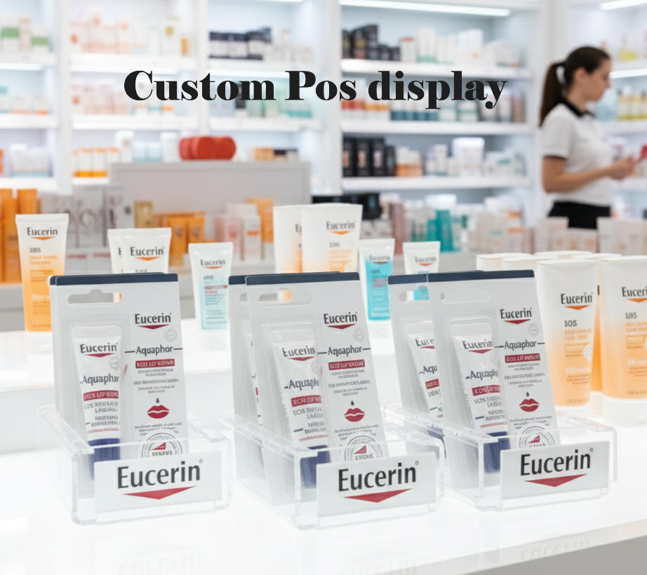 Custom Acrylic Display Stand for Retail, Brand Promotion, Professional Product Showcasing