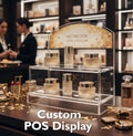 Custom Acrylic Display Stand for Retail, Brand Promotion, Professional Product Showcasing